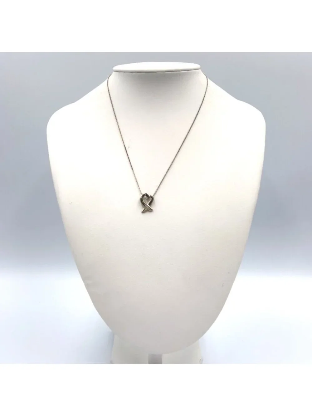 Tiffany & Co Loving Silver Necklace